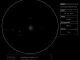 M 87 met NGC 4476 en 4478 (Vir) 5" - 110x