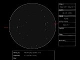 NGC 1807 en NGC 1817 (Tau) 5" - 78x