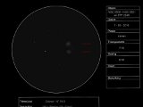 NGC 6500 en NGC 6501 (Her) 16" - 180x