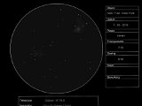 NGC 7142 en NGC 7129 (Cep) 16" - 110x